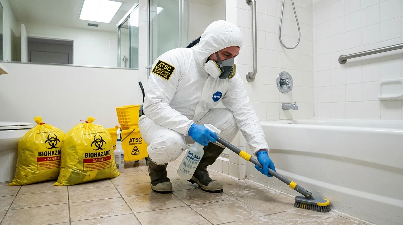 Decontamination equipment deployed for Blood Cleanup in West Warwick